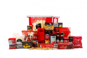 Kerstpakket Kerstbox rood